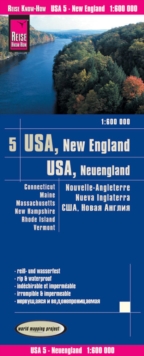 Image for USA 5 New England (1:600.000)