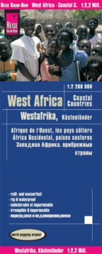 Africa West, Coastal countries (1:2.200.000): from Senegal to Nigeria