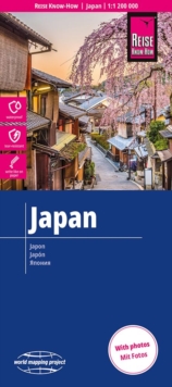 Japan Map 1:1,200,000 scale