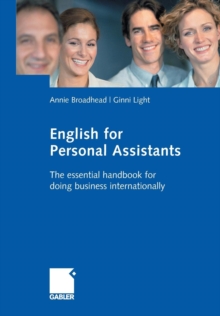 Image for English for Personal Assistants : The essential handbook for doing business internationally