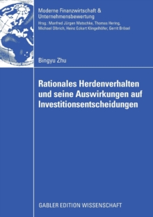 Image for Rationales Herdenverhalten und seine Auswirkungen auf Investitionsentscheidungen