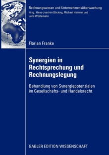 Image for Synergien in Rechtsprechung und Rechnungslegung