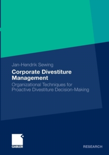 Image for Corporate Divestiture Management