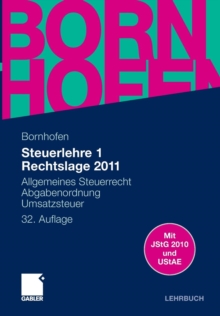 Image for Steuerlehre 1 Rechtslage 2011
