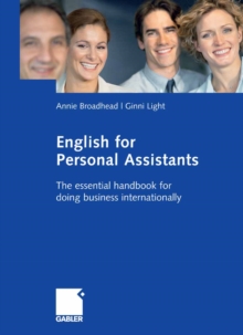 Image for English for Personal Assistants: The essential handbook for doing business internationally