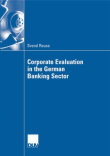 Image for Corporate Evaluation in the German Banking Sector
