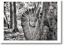 Image for Salgado. Amazonia. Poster 'Yawanawa Girl'