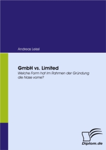 Image for GmbH vs. Limited: Welche Form hat im Rahmen der Grundung die Nase vorne?