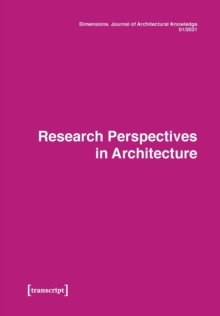Dimensions. Journal of Architectural Knowledge