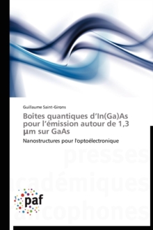 Image for Boites Quantiques D In(ga)as Pour L Emission Autour de 1,3 M Sur GAAS