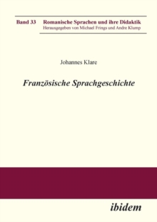 Image for Franz sische Sprachgeschichte.