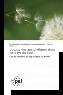 Image for L'Usage Des Anxiolytiques Dans Les Pays Du Sud