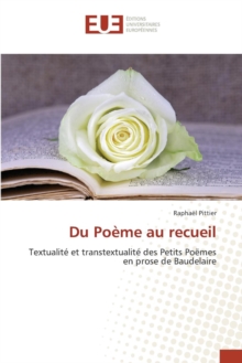 Image for Du Poeme Au Recueil