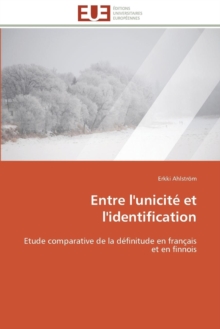 Image for Entre l'Unicit  Et l'Identification