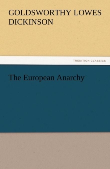 Image for The European Anarchy
