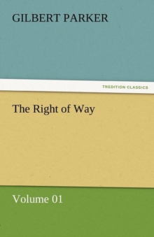 Image for The Right of Way - Volume 01