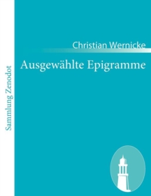 Image for Ausgewahlte Epigramme