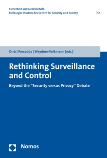 Image for Rethinking Surveillance and Control