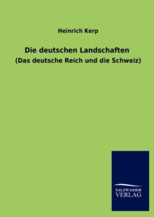 Image for Die deutschen Landschaften