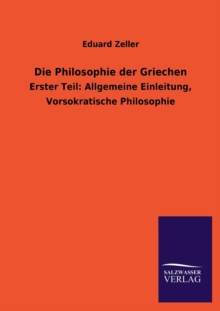 Image for Die Philosophie der Griechen