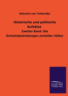 Image for Historische und politische Aufsatze