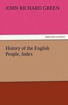 Image for History of the English People, Index