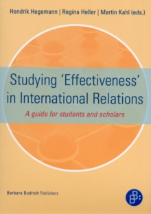 Image for Studying 'Effectiveness' in International Relations
