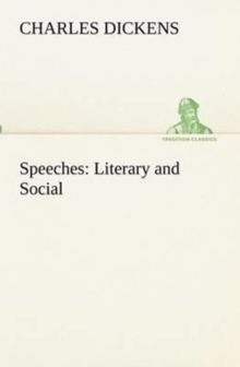 Image for Speeches : Literary and Social