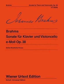 Image for Sonata Op. 38 E Minor