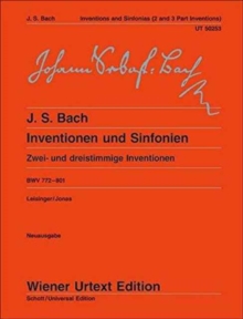 Image for Inventions And Sinfonias BWV 772-801