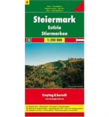 Image for Sheet 4, Styria Road Map 1:200 000