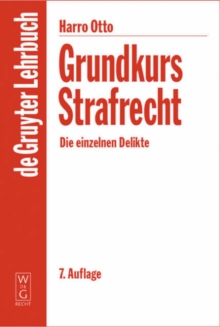 Image for Grundkurs Strafrecht