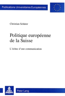 Politique europeenne de la Suisse