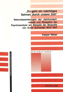 Â«Es geht ein maechtiges Sehnen durch unsere ZeitÂ»