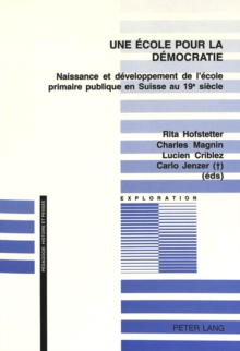 Une ecole pour la democratie