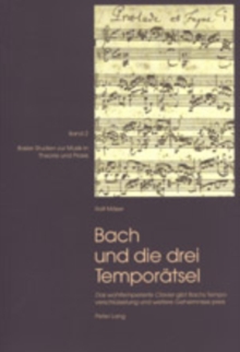 Image for Bach und die drei Temporaetsel