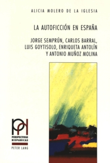 Image for La Autoficcion En Espana
