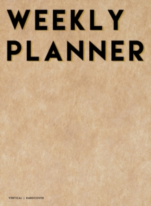 Vertical Weekly Planner 2020-2021