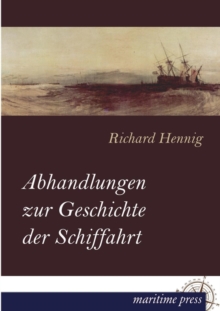 Image for Abhandlungen Zur Geschichte Der Schiffahrt