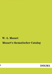 Image for Mozart's Thematischer Catalog