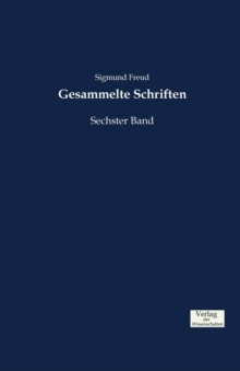 Image for Gesammelte Schriften : Sechster Band