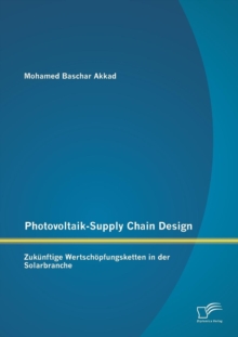 Image for Photovoltaik-Supply Chain Design
