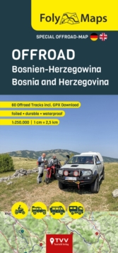 Image for FolyMaps OFFROAD Bosnia and Herzegovina 1:250 000