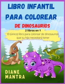 Image for Libro infantil para colorear de dinosaurios
