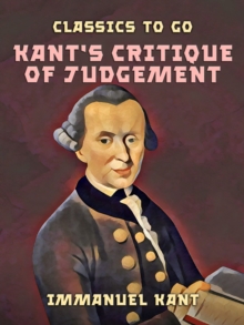 Image for Kant's Critique of Judgement