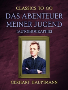 Image for Das Abenteuer meiner Jugend (Autobiographie)