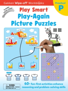 Image for Play Smart Play Again Picture Puzzles Ages 2-4 : At-home Wipe-off Workbook with Erasable Marker