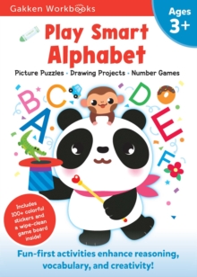 Image for Play Smart Alphabet Age 3+ : Preschool Activity Workbook with Stickers for Toddlers Ages 3, 4, 5: Learn Letter Recognition: Alphabet, Letters, Tracing, Coloring, and More (Full Color Pages)