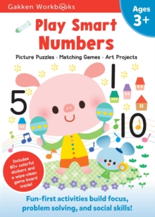 Image for Play Smart Numbers Age 3+ : Preschool Activity Workbook with Stickers for Toddlers Ages 3, 4, 5: Learn Pre-math Skills: Numbers, Counting, Tracing, Coloring, Shapes, and More (Full Color Pages)