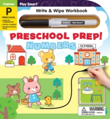 Image for Play Smart Preschool Prep! Numbers Ages 2-4 : At-home Write & Wipe Workbook with Erasable Pen